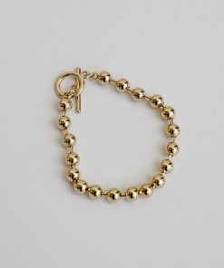 Emma Gold Beaded Bracelet