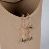 Maddie Gold Butterfly Drop Earrings