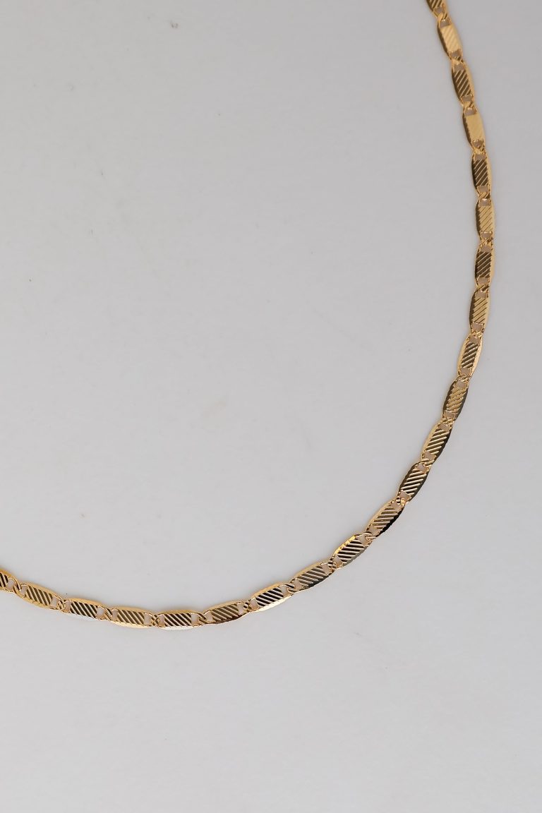 FINAL SALE - Daphne Gold Chain Necklace