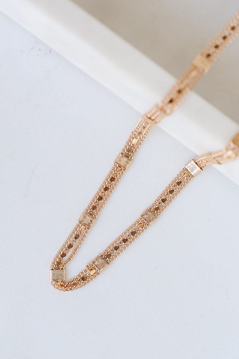 FINAL SALE - Hazel Gold Chain Necklace