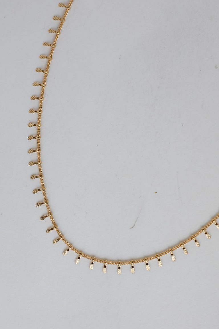 FINAL SALE - Kennedy Gold Necklace