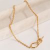 Maggie Gold Chain Necklace