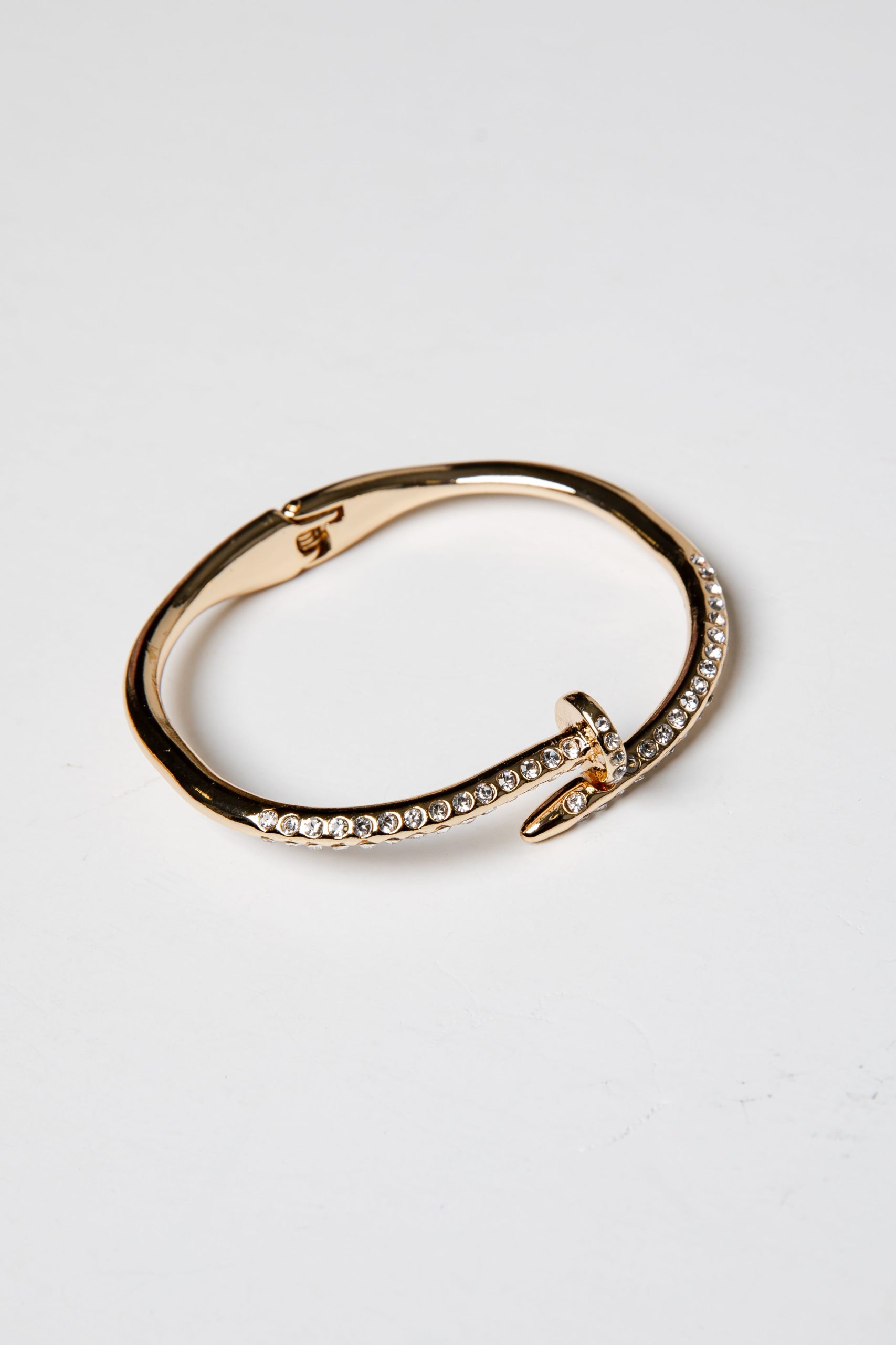 Vienna Golden Quatrefoil Charm Bangle Bracelet Set - Image 5
