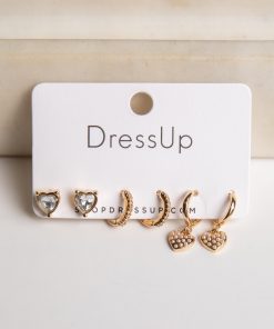 Allie Gold Earring Set
