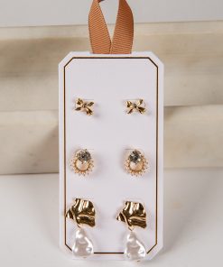 Reece Gold Earring Set