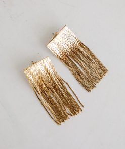 Finley Fringe Chain Earrings