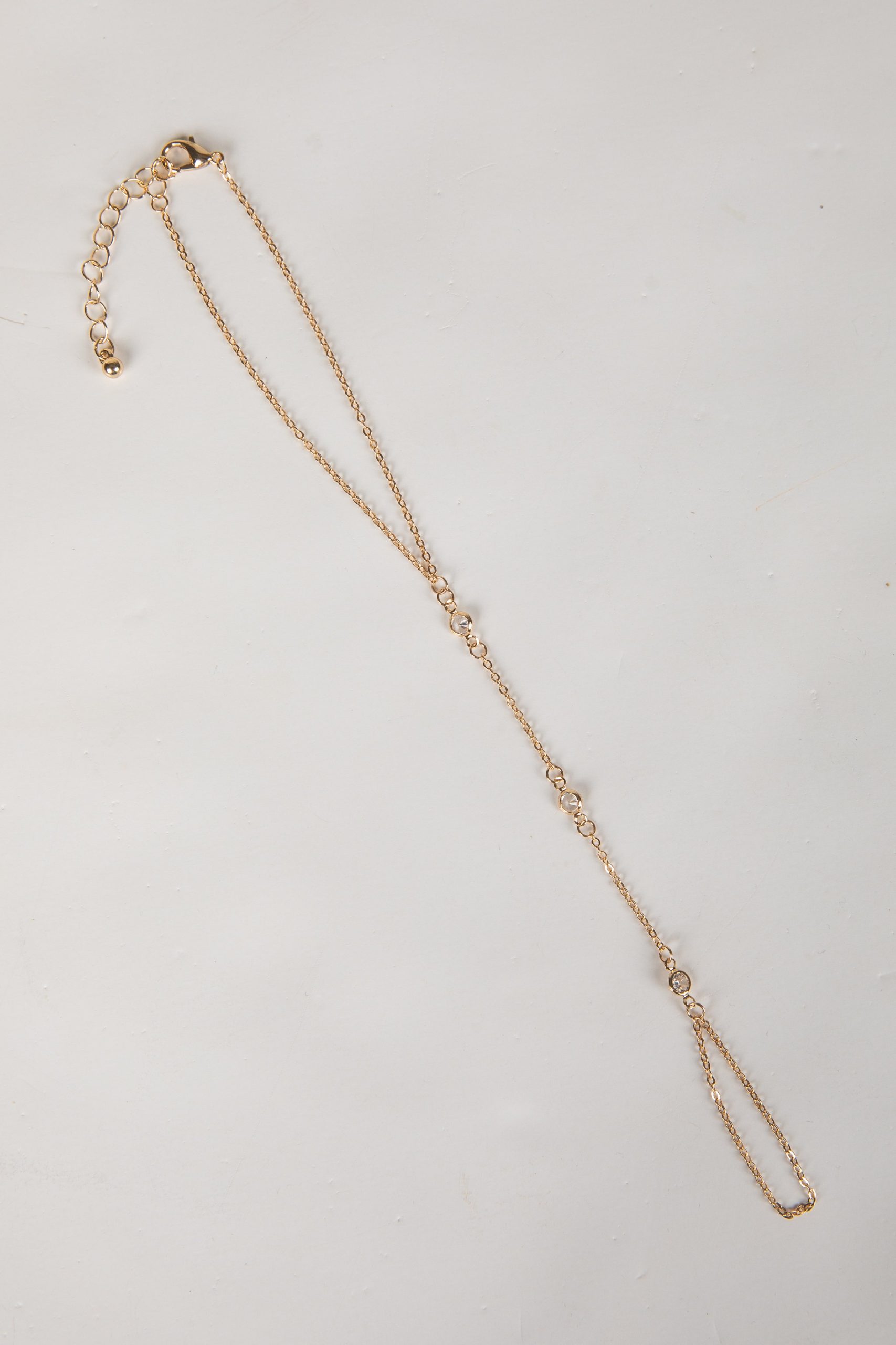 Cora Gold Gemstone Hand Chain - Image 2