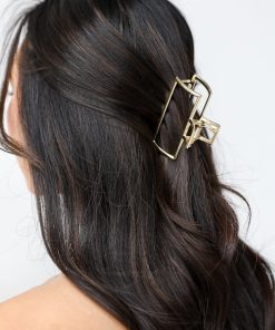 Allie Gold Claw Hair Clip