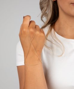 Josie Gold Layered Hand Chain