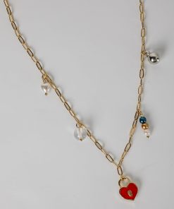 FINAL SALE - Lily Gold Charm Necklace