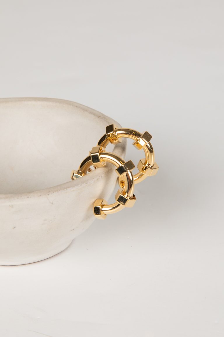 Emerson Gold Hoop Earrings