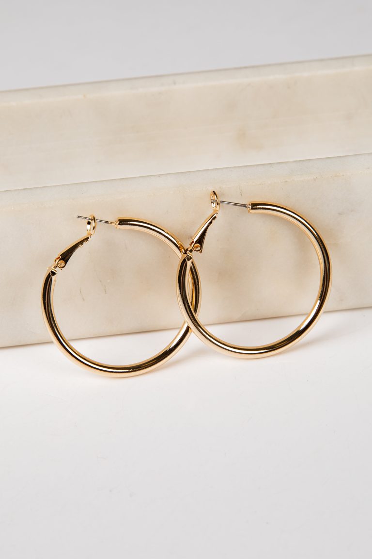 Jordyn Gold Hoop Earrings