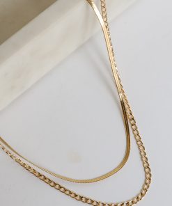 Lexi Gold Layered Chain Necklace