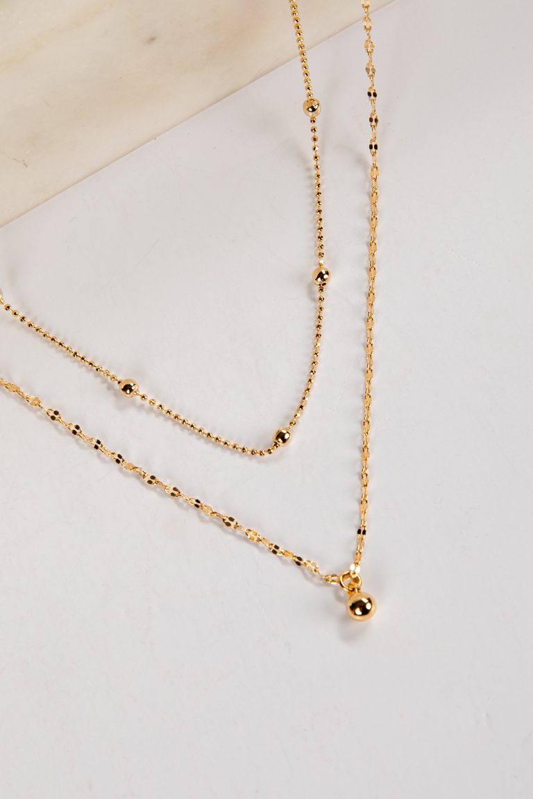 Chloe Gold Layered Necklace