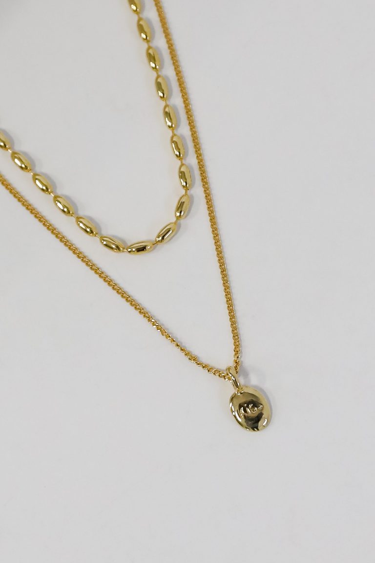 FINAL SALE - Eden Gold Layered Chain Necklace