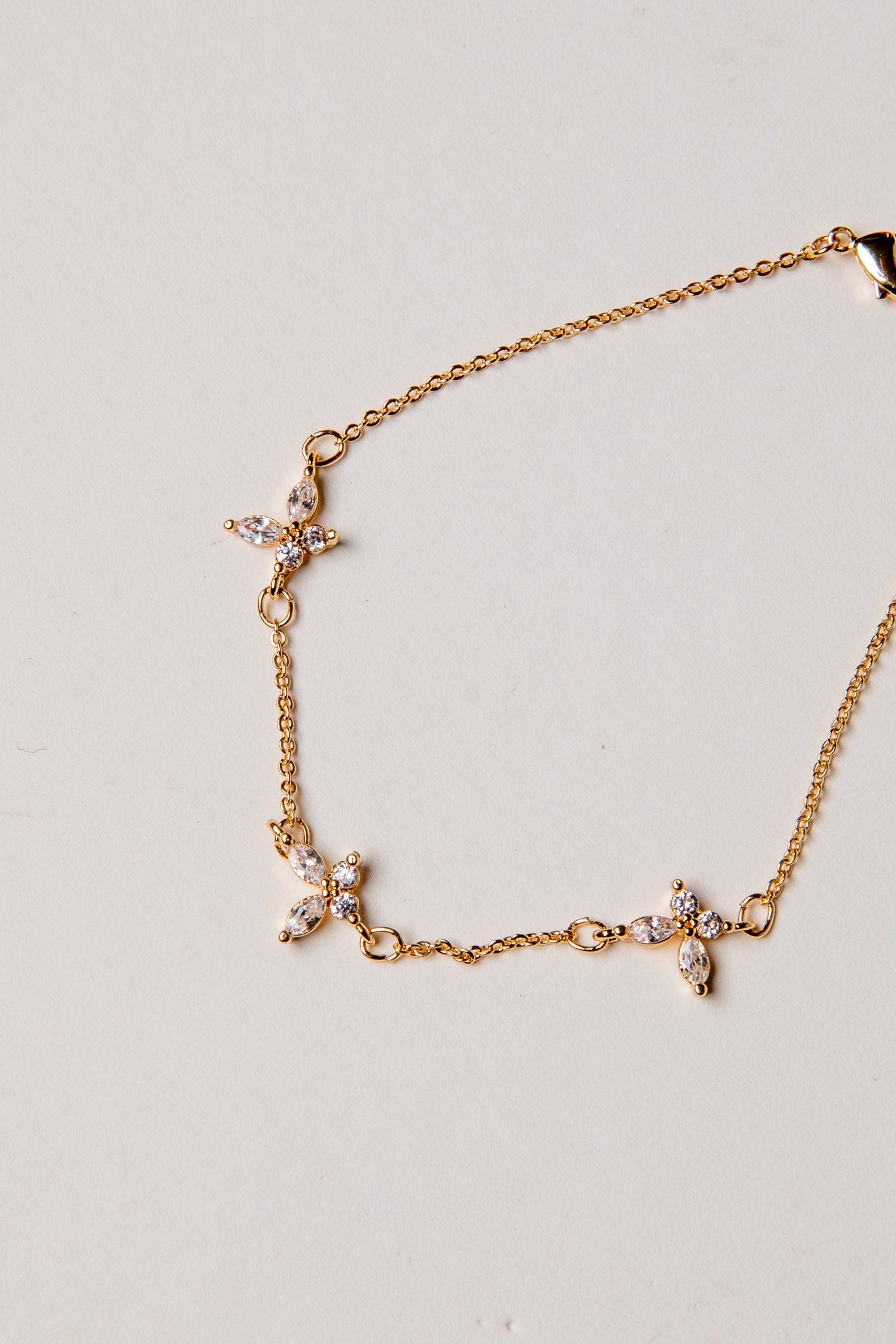 Elizabeth Gold Chain Bracelet - Image 2