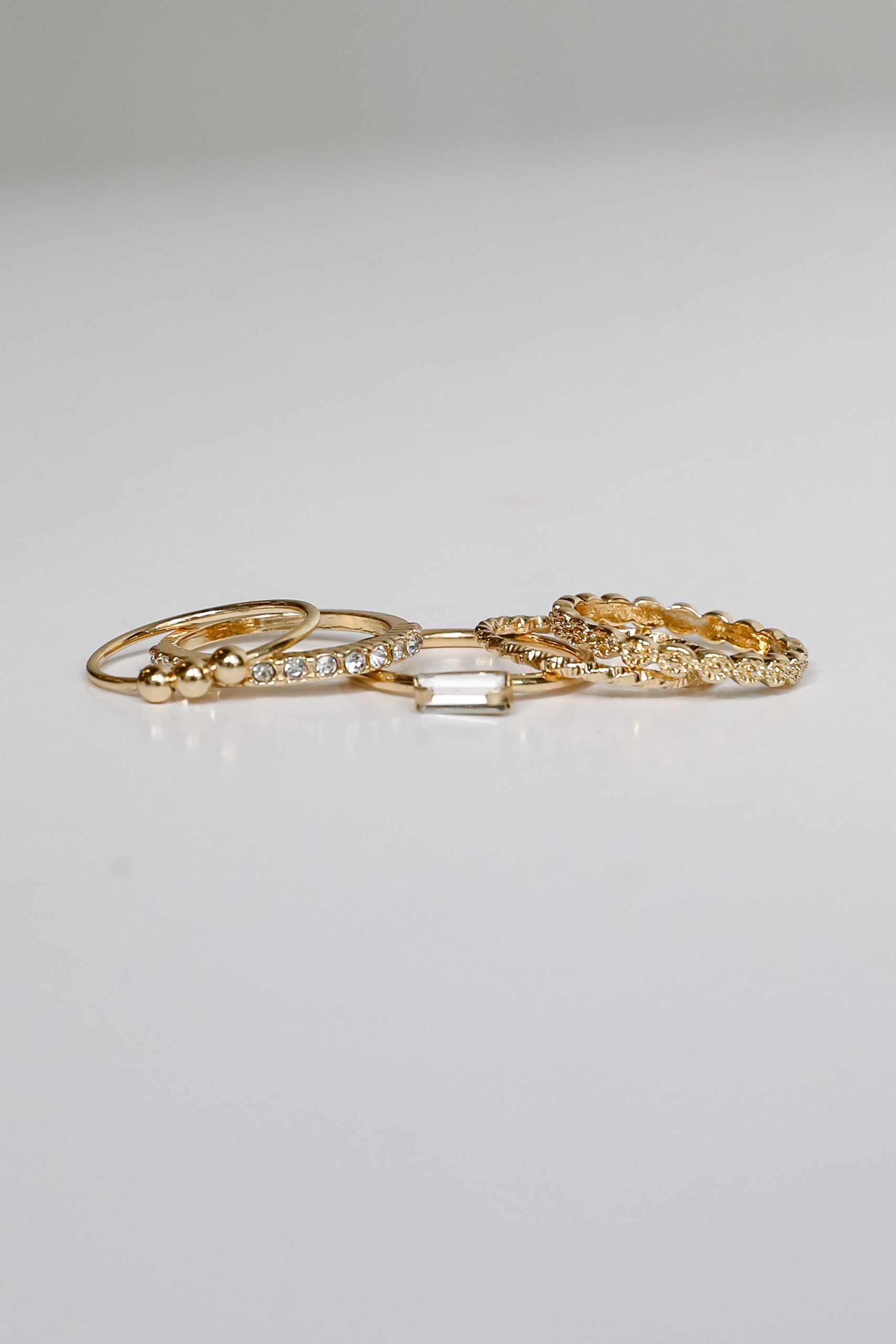 Willow Gold Ring Set - Image 3
