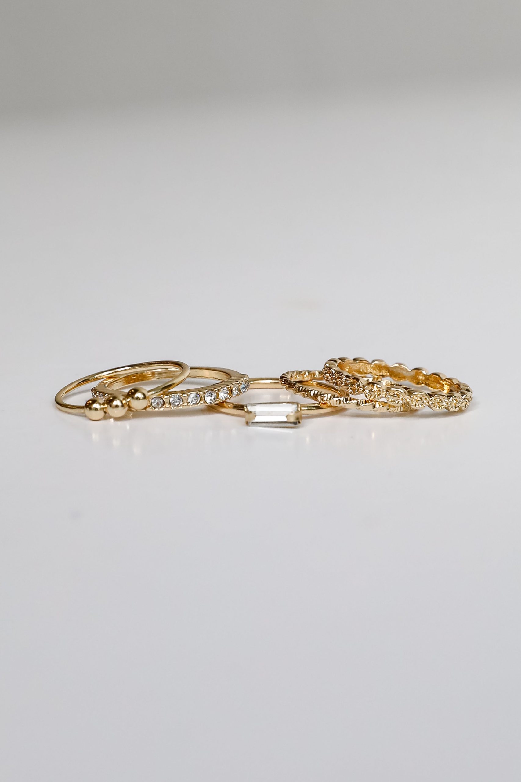 Willow Gold Ring Set - Image 2