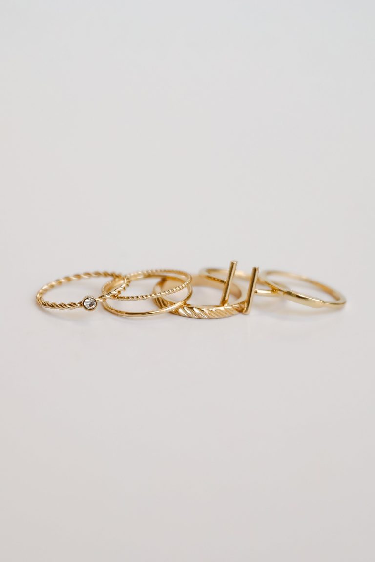 Diana Gold Ring Set