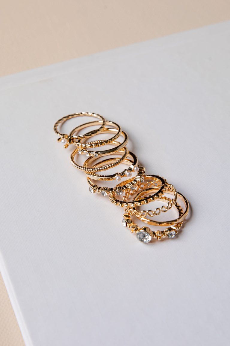 Vivienne Gold Ring Set
