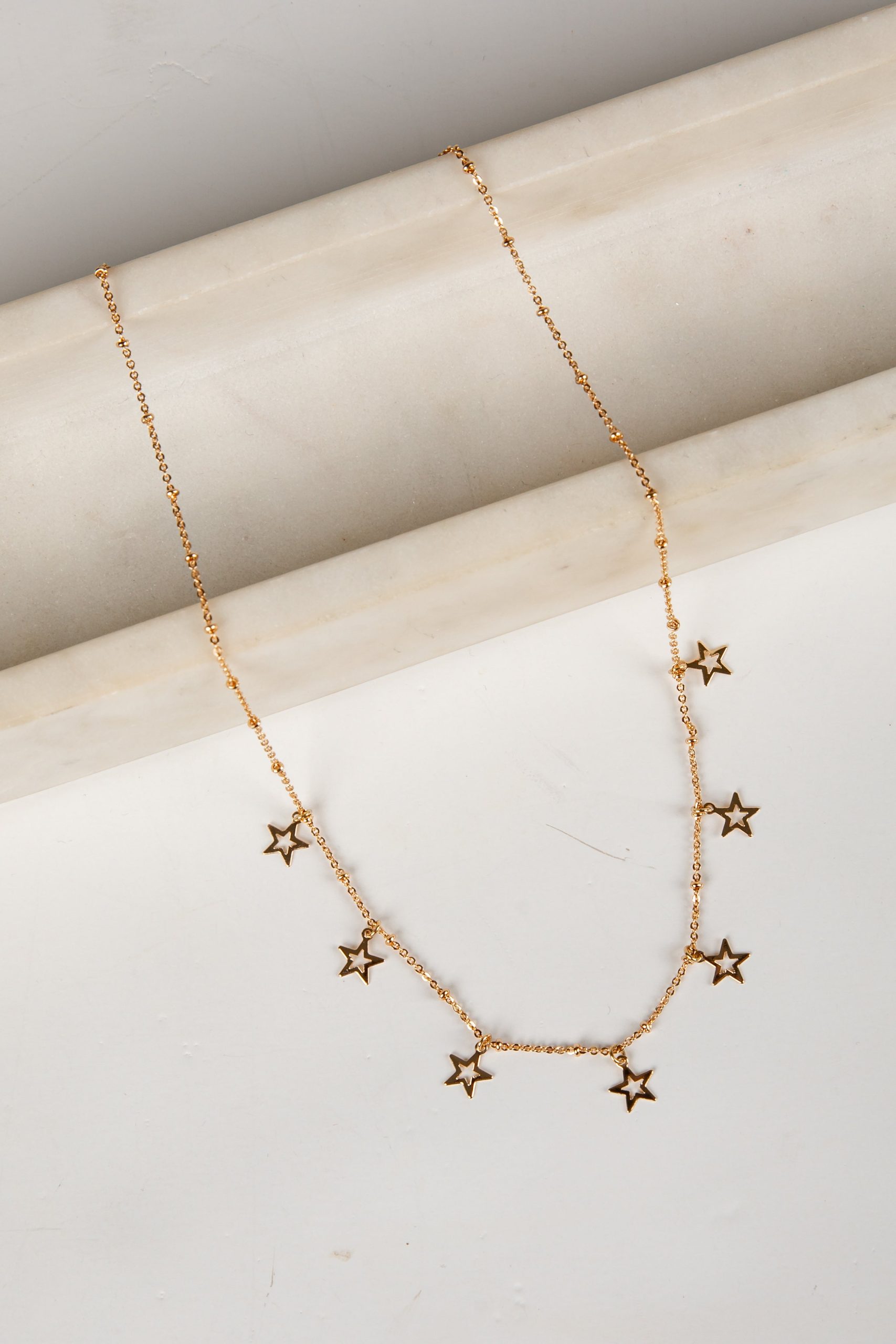 Penelope Gold Star Charm Necklace - Image 4