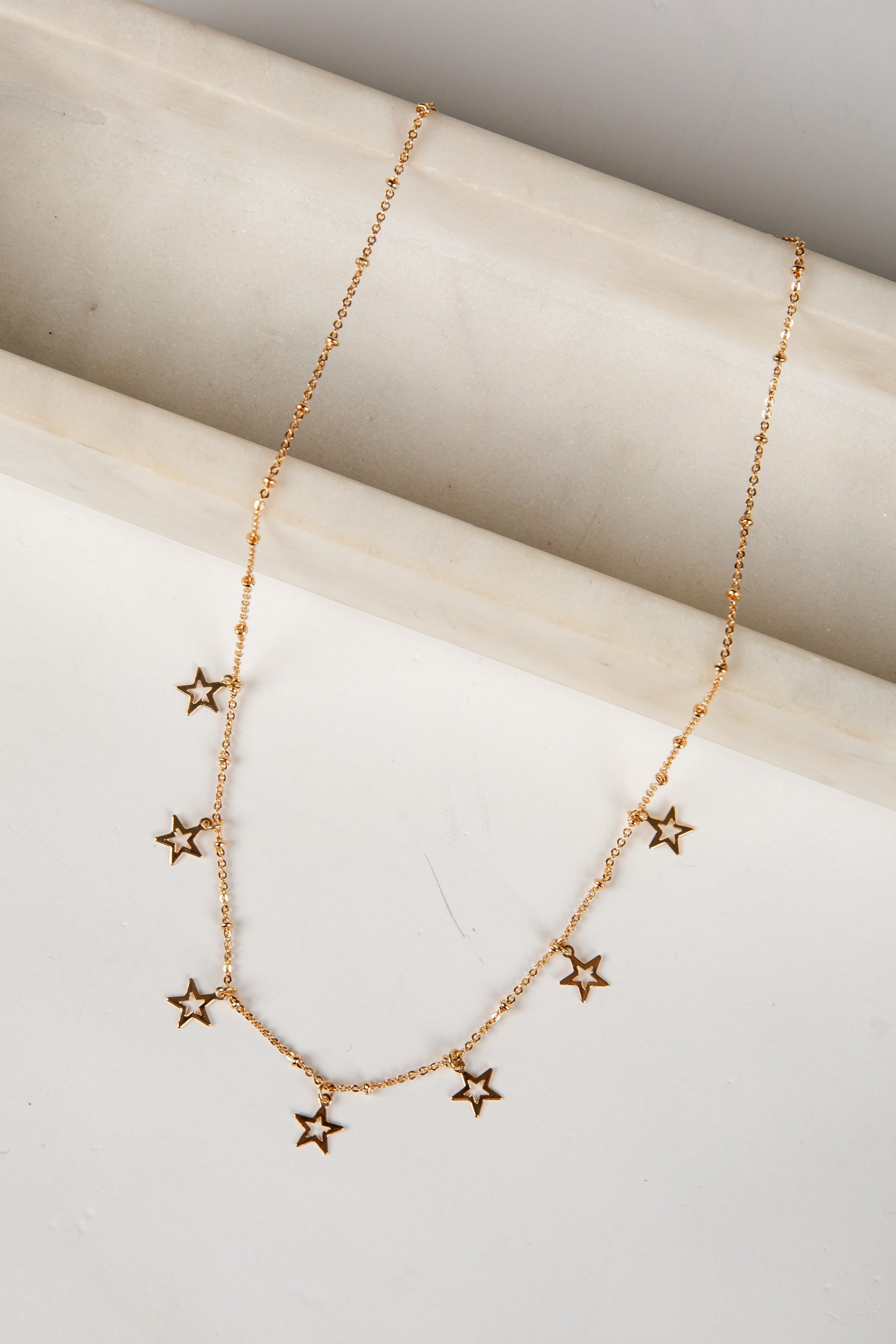 Penelope Gold Star Charm Necklace - Image 3