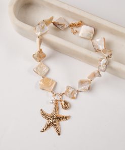 Delaney Starfish Gold Necklace