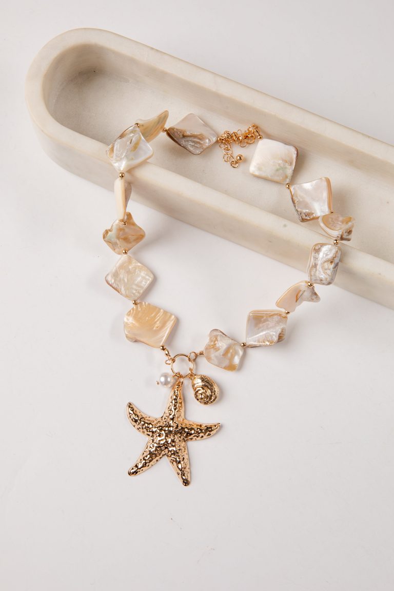 Delaney Starfish Gold Necklace