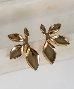 Lizzy Gold Statement Earrings