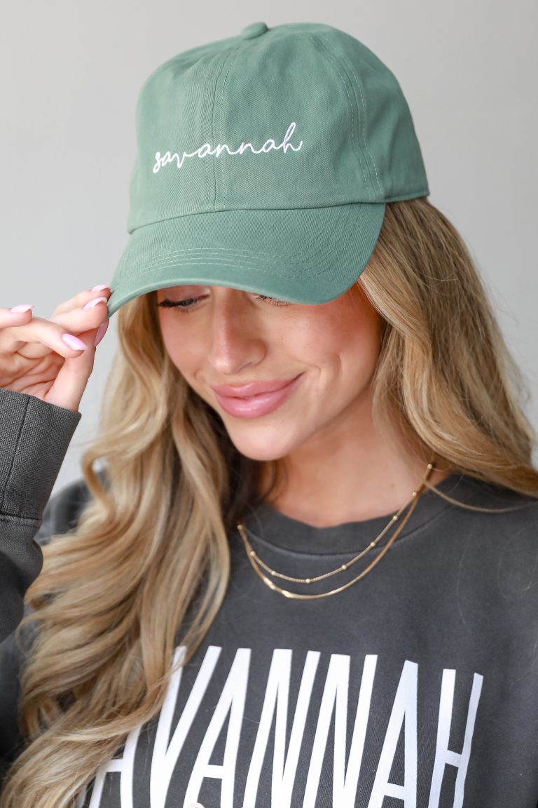 Savannah Embroidered Hat