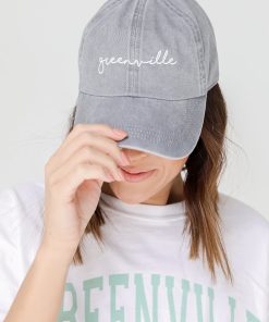 Greenville Script Embroidered Hat