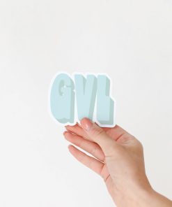 Large GVL Sticker