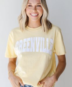 Yellow Greenville Tee