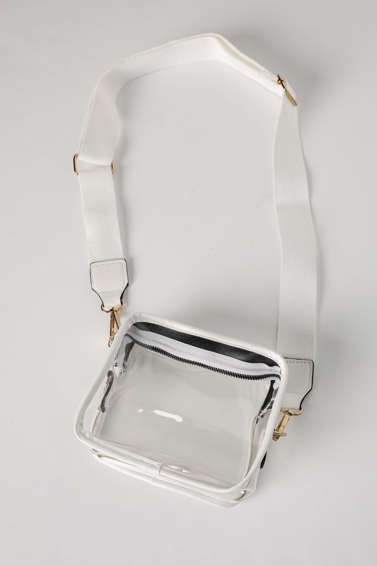 Energetic Aesthetic Clear Crossbody Bag