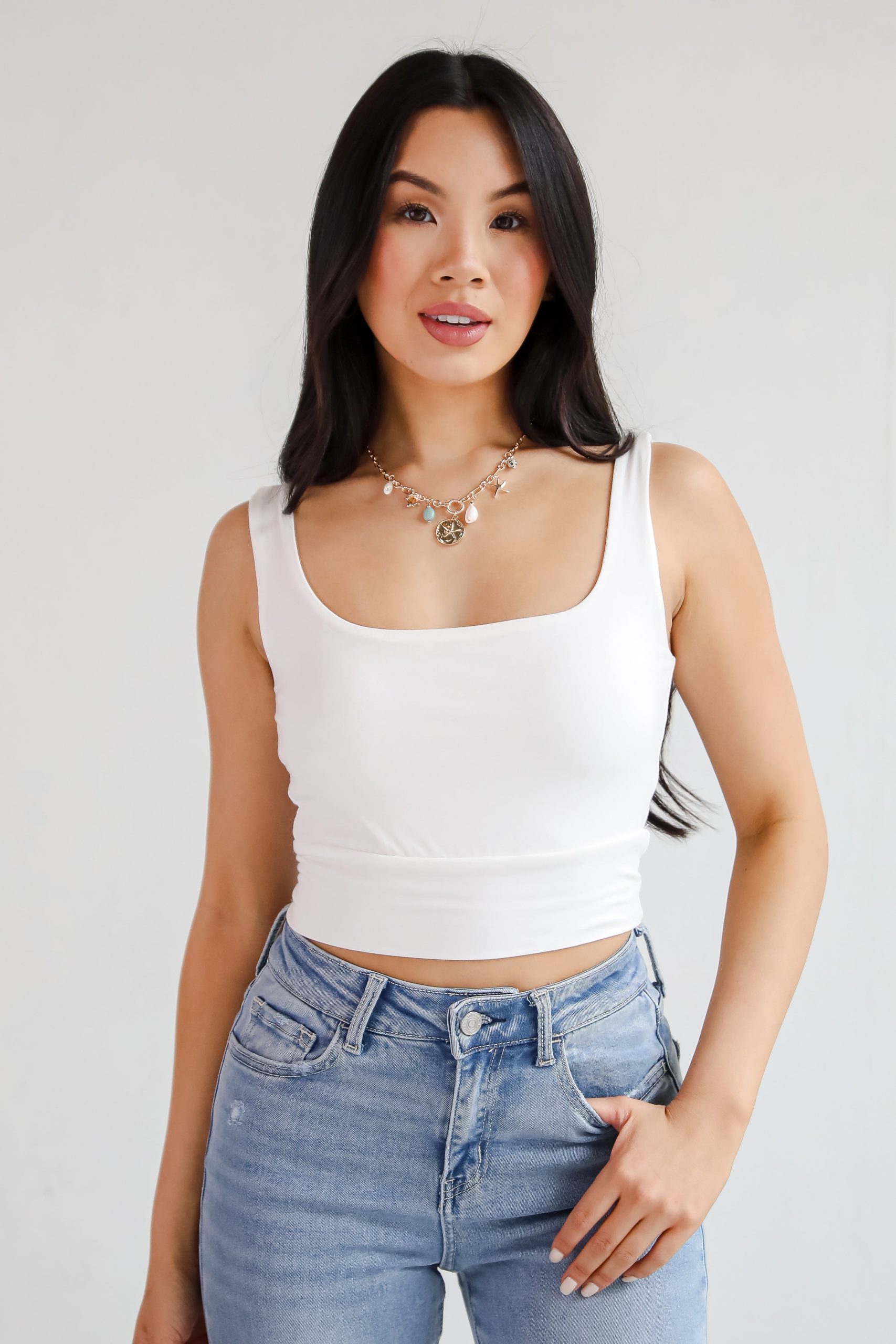 Hallie Everyday Cropped Tank - Image 4