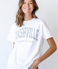 White Nashville Tee