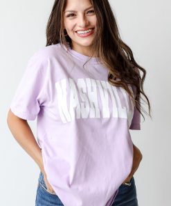 Lavender Nashville Tee