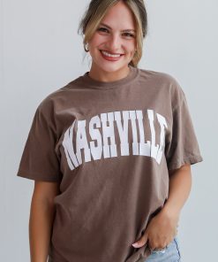 Brown Nashville Tee