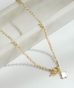 Valerie Natural Beaded Necklace