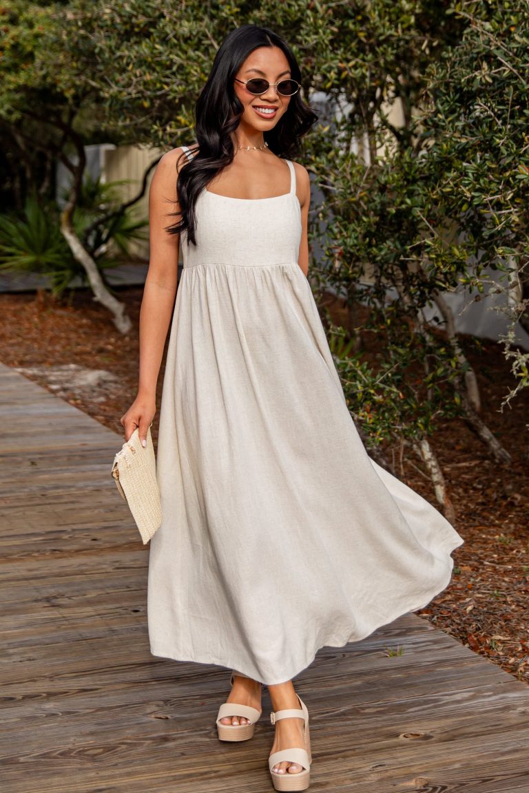 Coastal Breeze Midi Dress