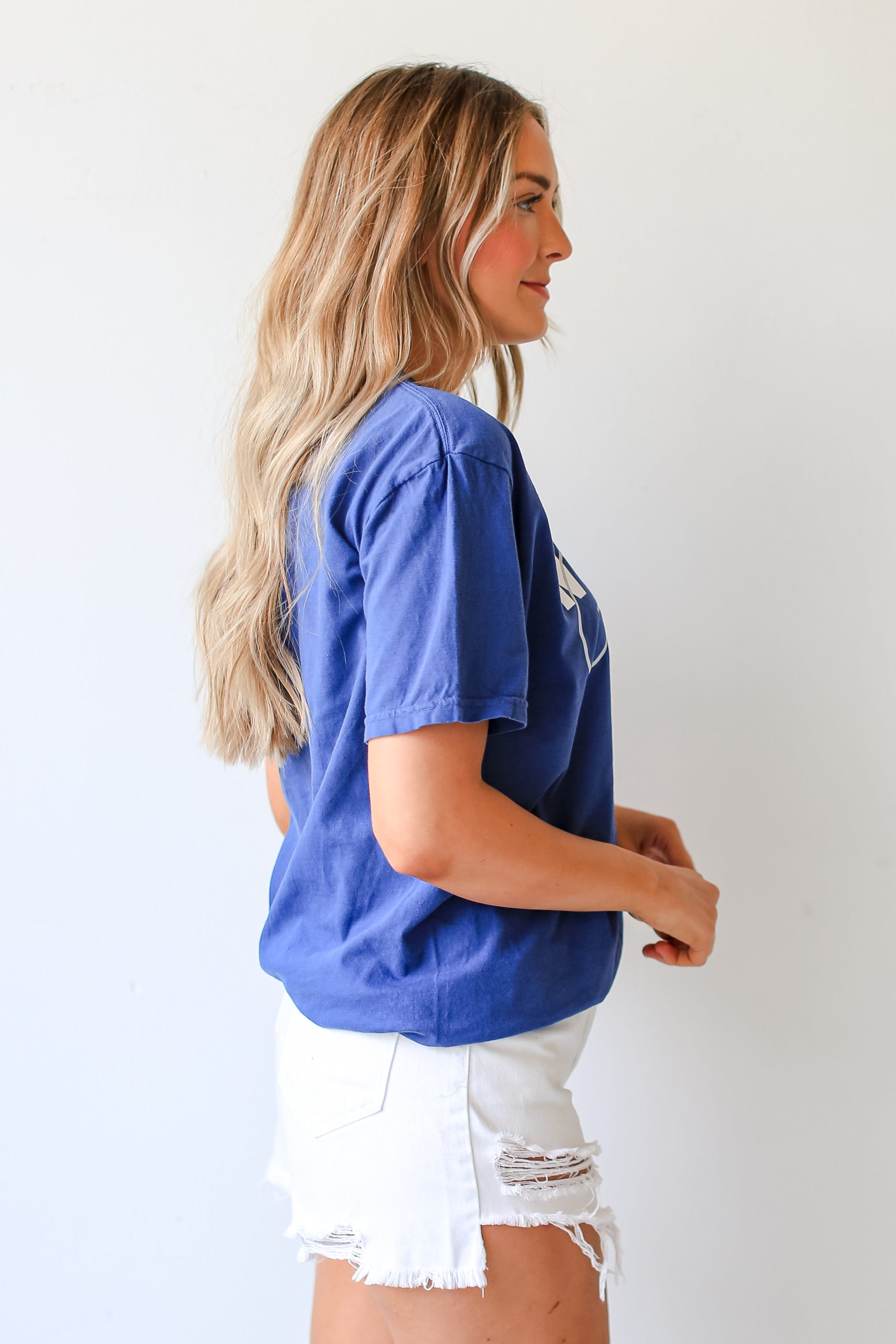 Blue North Georgia Script Tee - Image 3
