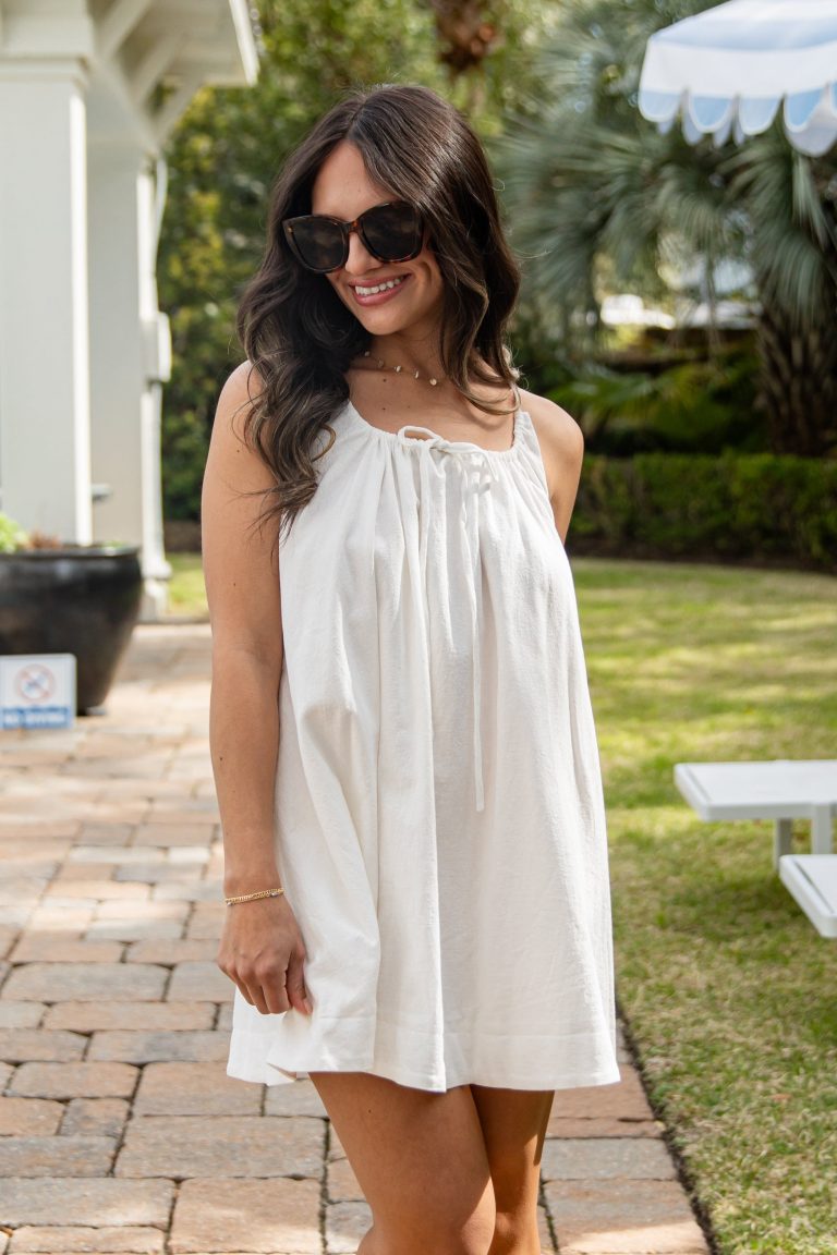 Sweet Moments Flowy Mini Dress