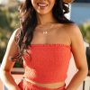 Naturally Lovely Orange Tube Top - DU Deal