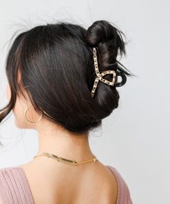 Paige Pearl Chain Claw Hair Clip