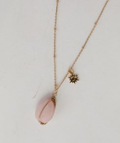 FINAL SALE - Adriana Gold Gemstone Charm Necklace