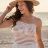 Seaside Treasure Striped Tank