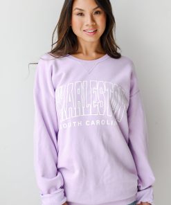 Lavender Charleston South Carolina Sweatshirt