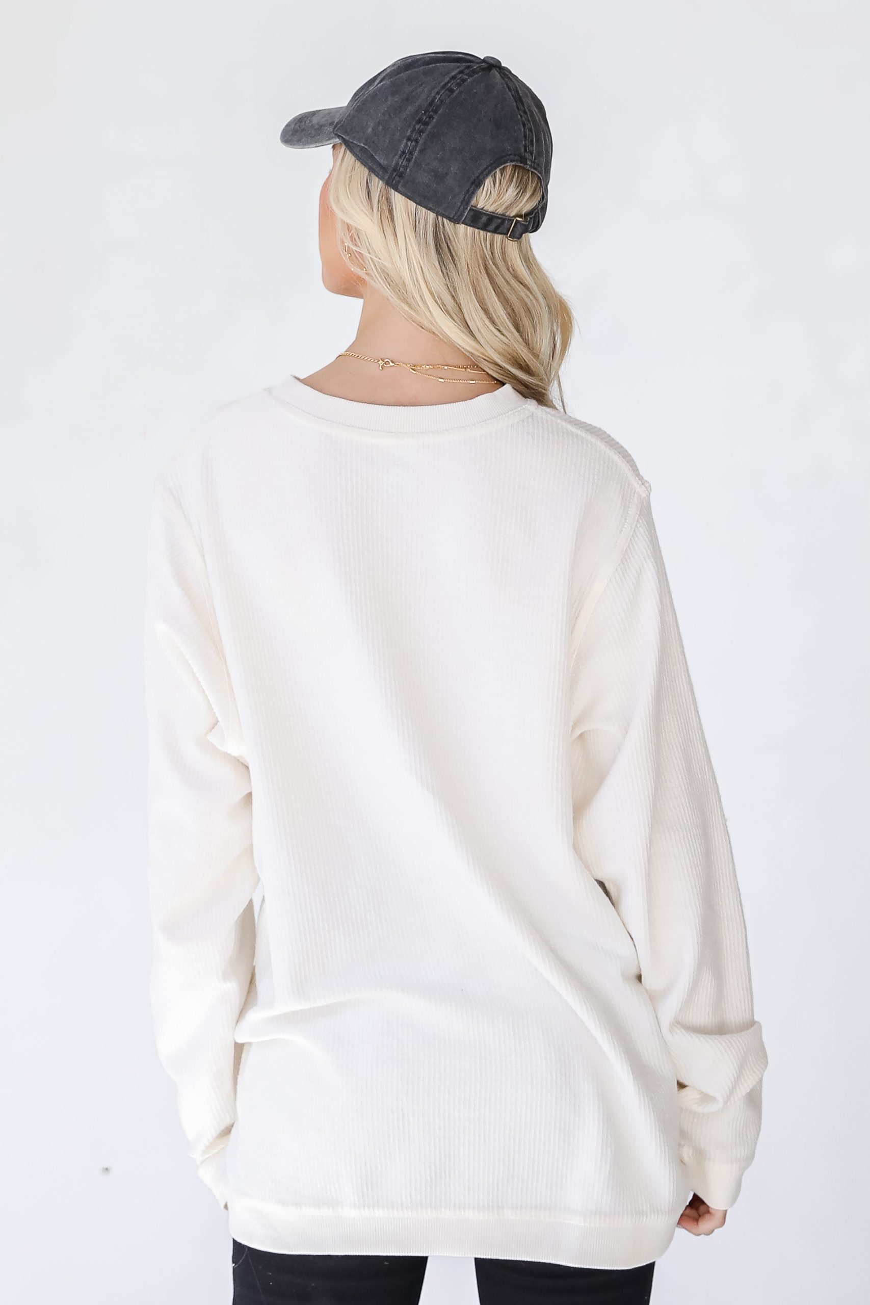 Savannah Corded Sweatshirt - Image 4