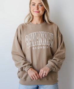 Tan Savannah Georgia Sweatshirt
