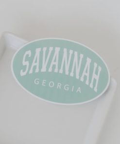 Round Savannah Georgia Sticker